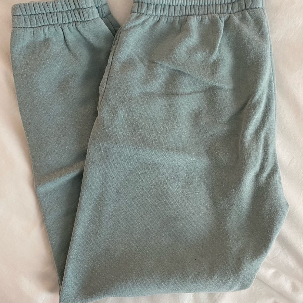 Aritzia Light Blue/green Sweatpants